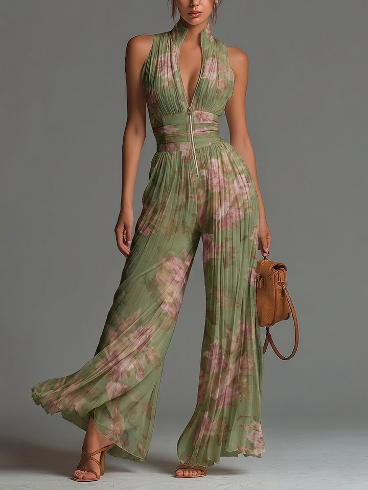 Marta | Jumpsuit with Wide Legs