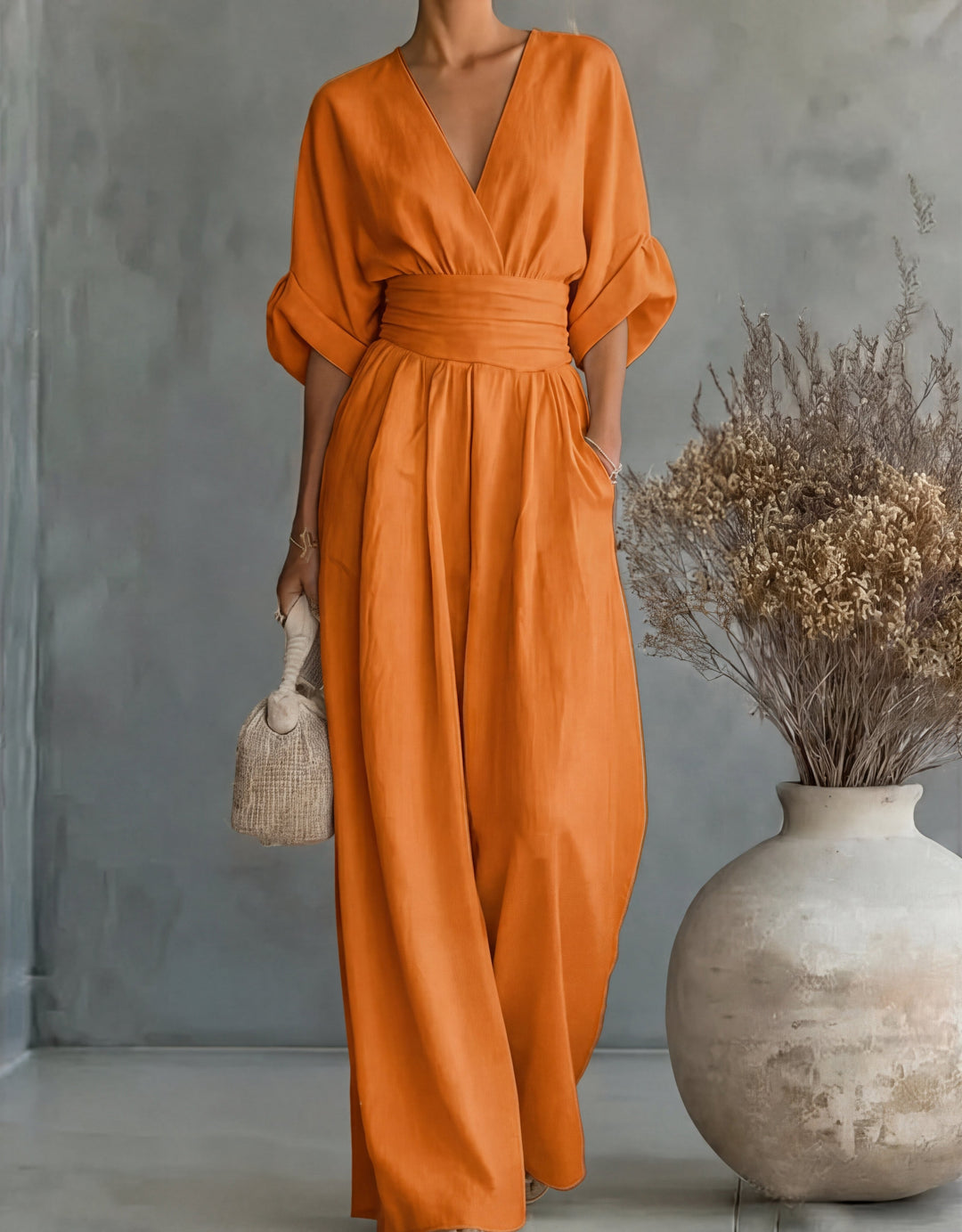 Élise – Elegant Fluid Jumpsuit