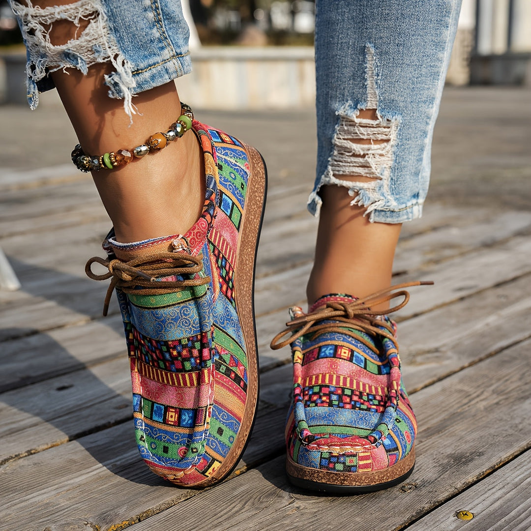 Nova | Colorful Retro Women's Shoes