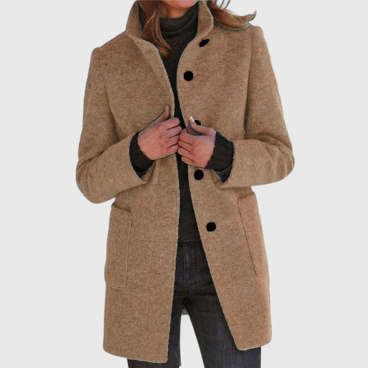 Helen | Elegant Wool Coat for the Cold Season
