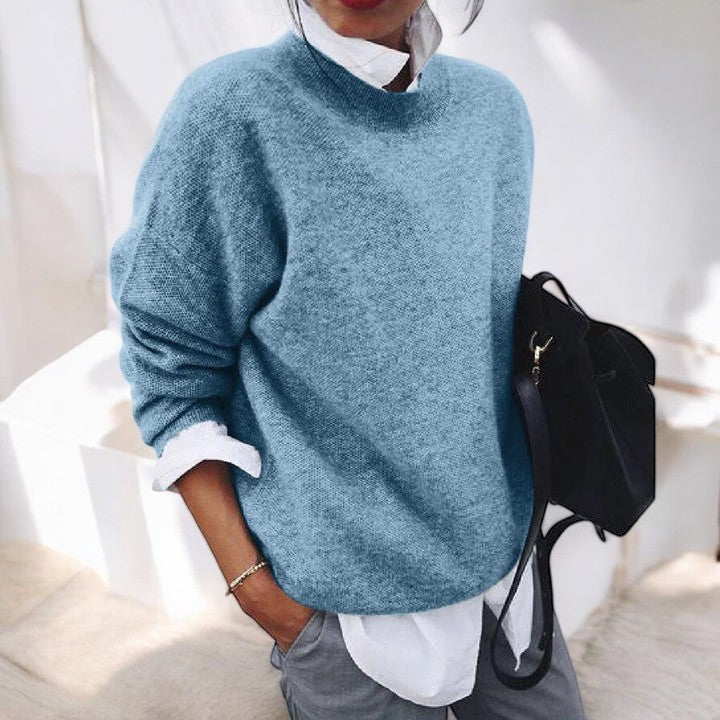 Harlow | Women's Oversized Crew Neck Jumper