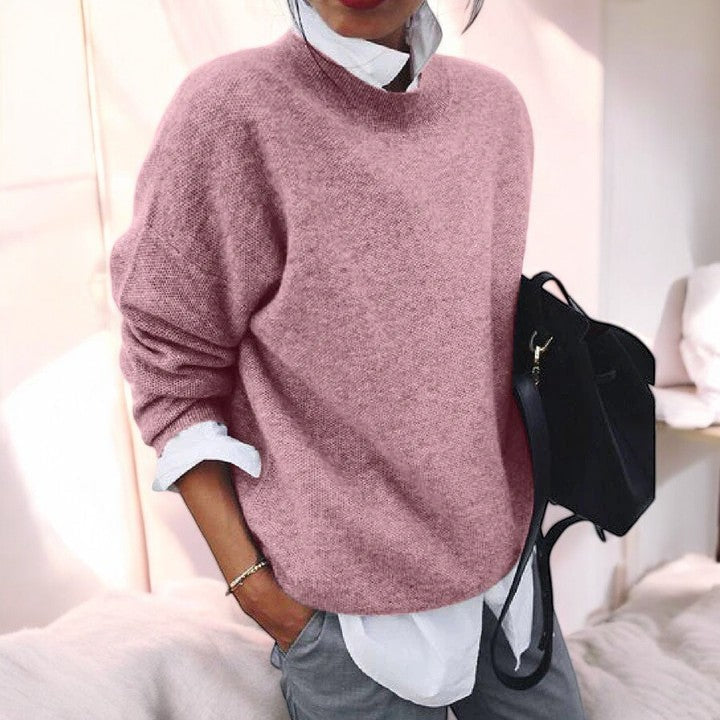 Harlow | Women's Oversized Crew Neck Jumper