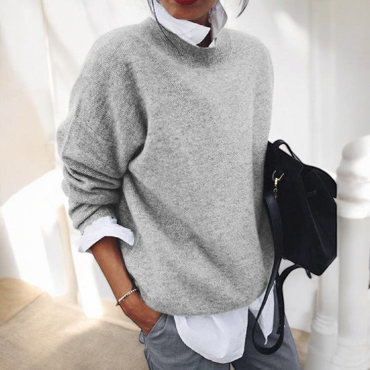 Harlow | Women's Oversized Crew Neck Jumper