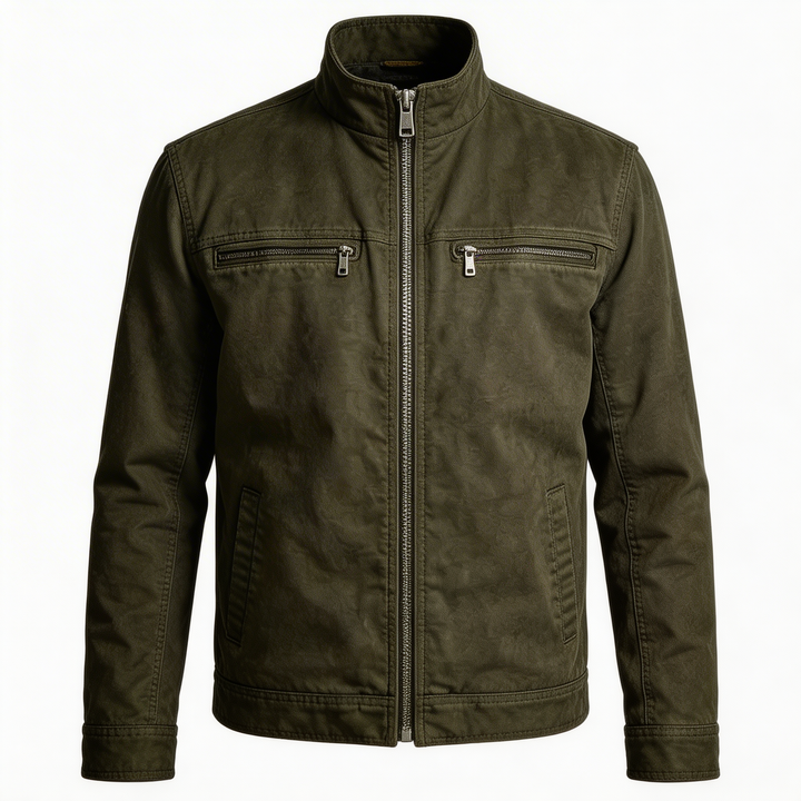 Valmont Vintage Olijfgroene Field Jacket