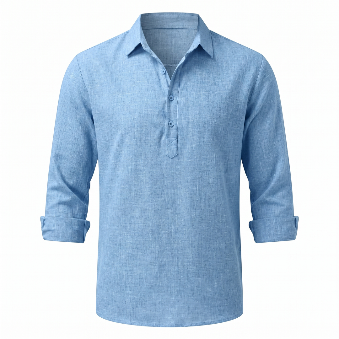 Lucenzo Linen Shirt – Lightweight, Breathable & Effortlessly Stylish