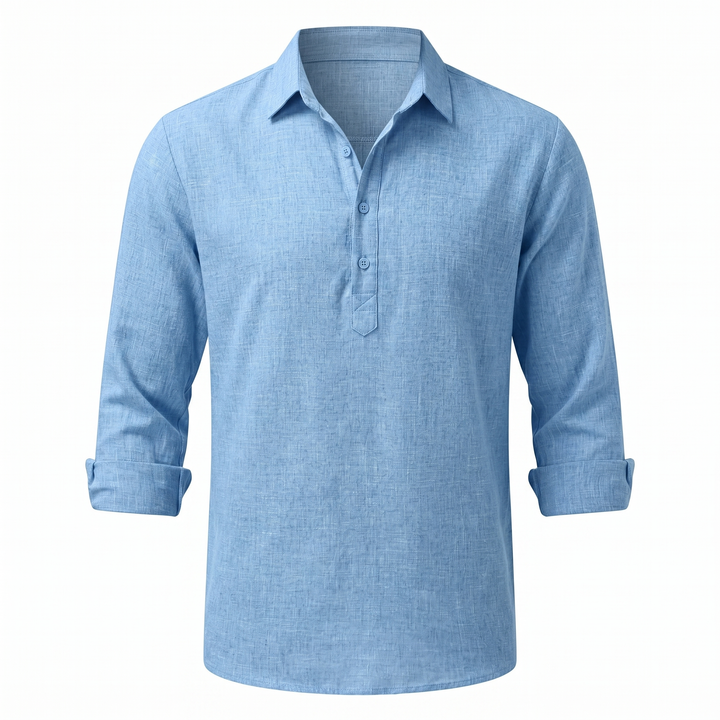 Lucenzo Linen Shirt – Lightweight, Breathable & Effortlessly Stylish