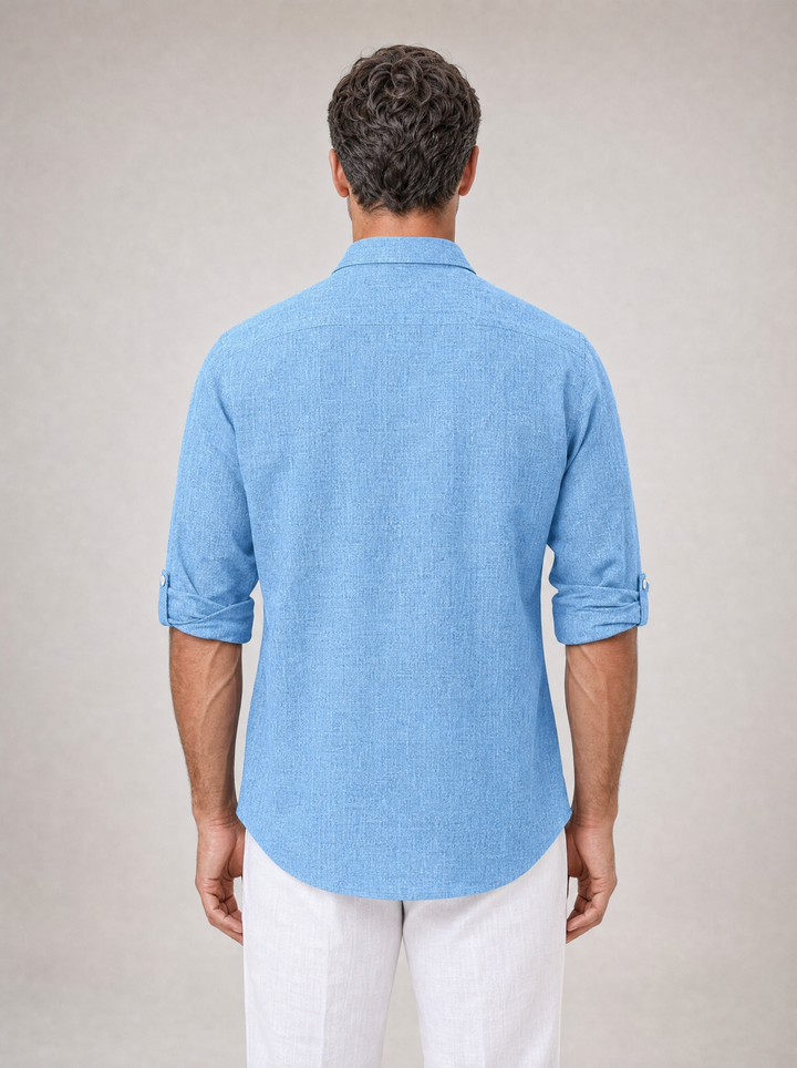 Lucenzo Linen Shirt – Lightweight, Breathable & Effortlessly Stylish