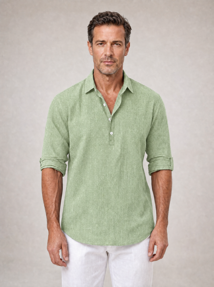 Lucenzo Linen Shirt – Lightweight, Breathable & Effortlessly Stylish