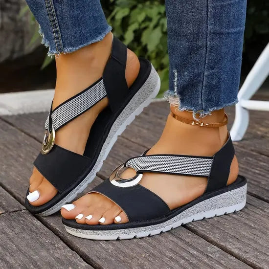 Velmarique™ | Elegant Adjustable Support Sandals