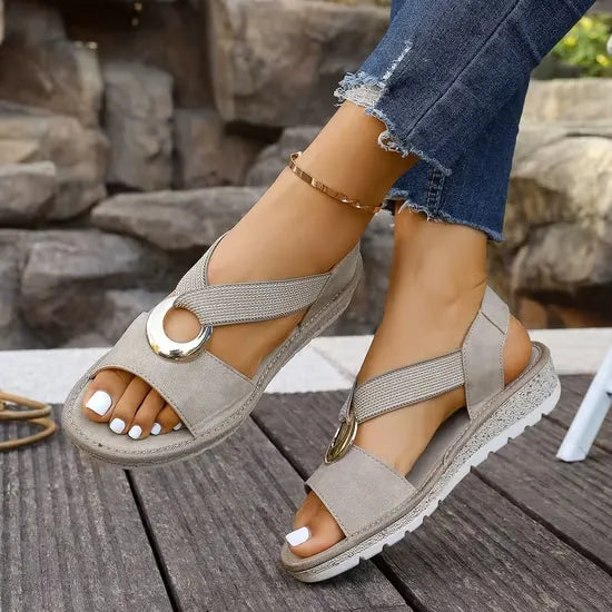 Velmarique™ | Elegant Adjustable Support Sandals