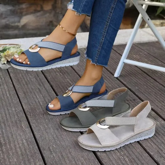 Velmarique™ | Elegant Adjustable Support Sandals