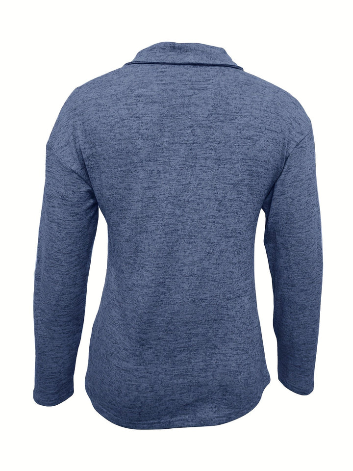 Juliana | Women's Half Zip Pullover Long Sleeve Casual Top