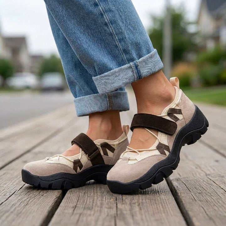 Velina | Comfort Loafer with Velcro Closure