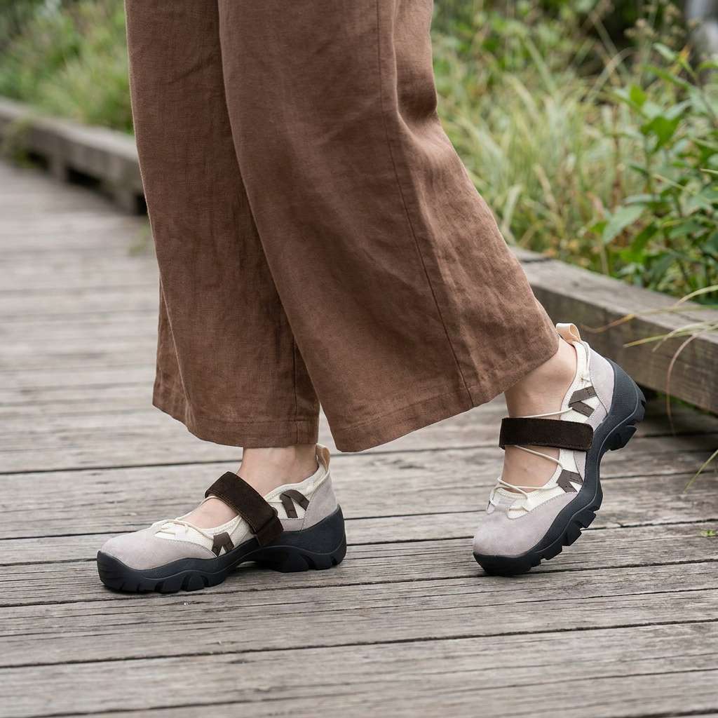 Velina | Comfort Loafer with Velcro Closure