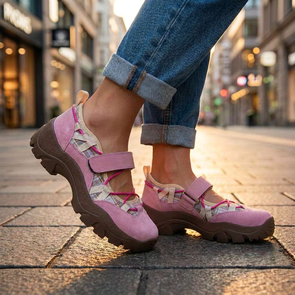 Velina | Comfort Loafer with Velcro Closure