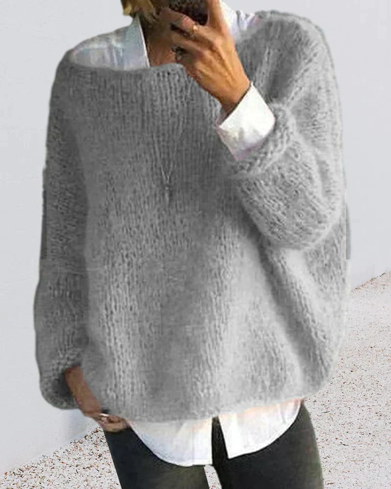 Primrose | Women's Oversized Round Neck Sweater