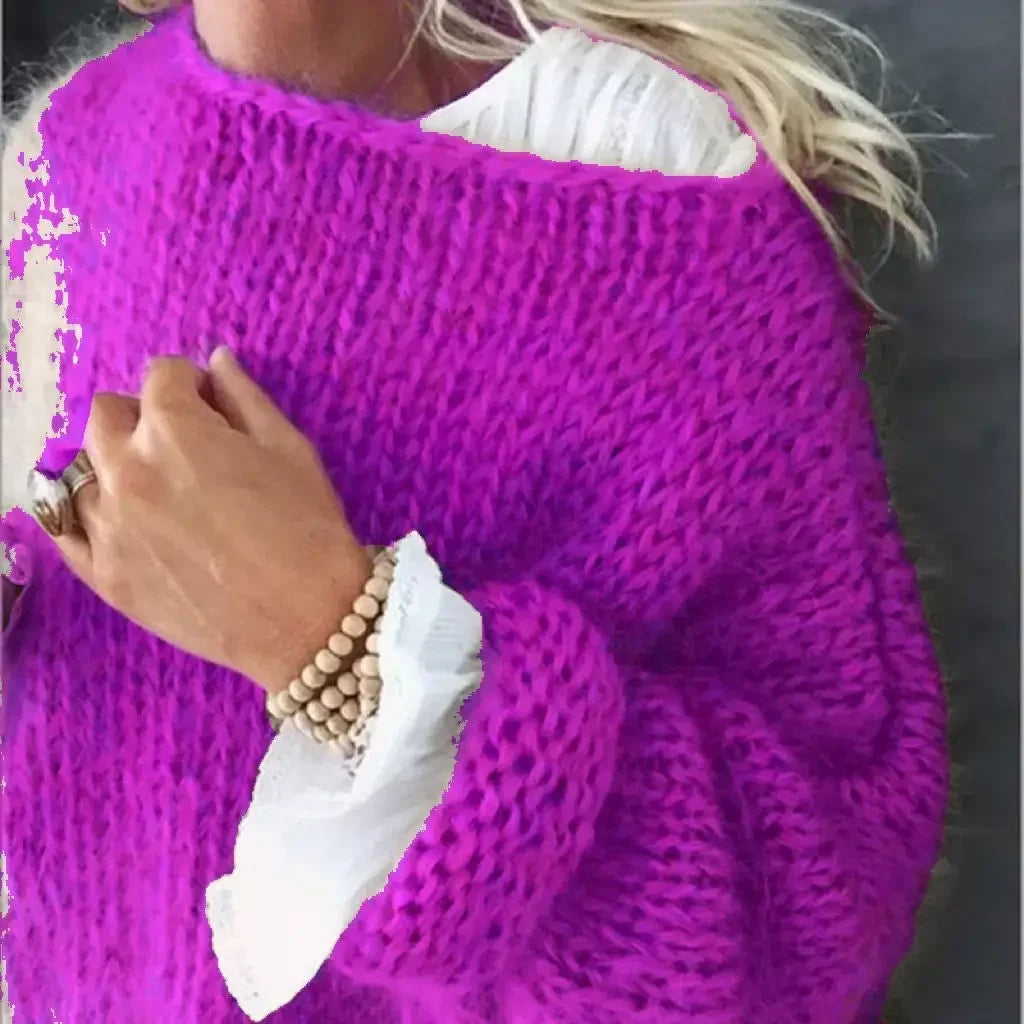 Primrose | Women's Oversized Round Neck Sweater