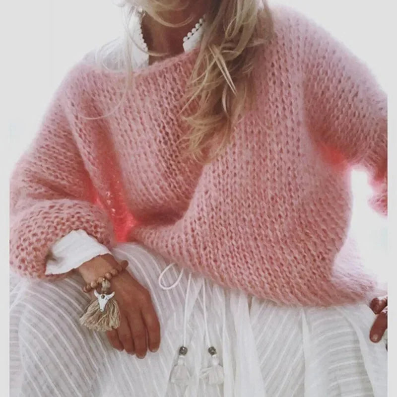 Primrose | Women's Oversized Round Neck Sweater