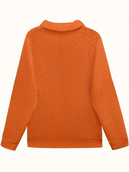 Raina | Women's Cable Knit Zip Up Sweater