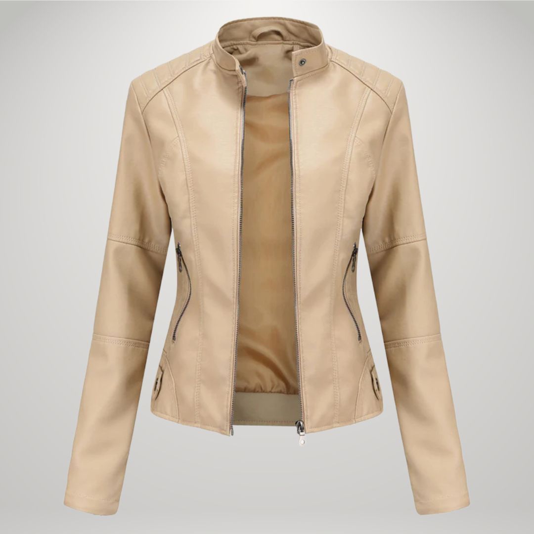 Natalia | Leather Jacket for Casual and Elegant Style