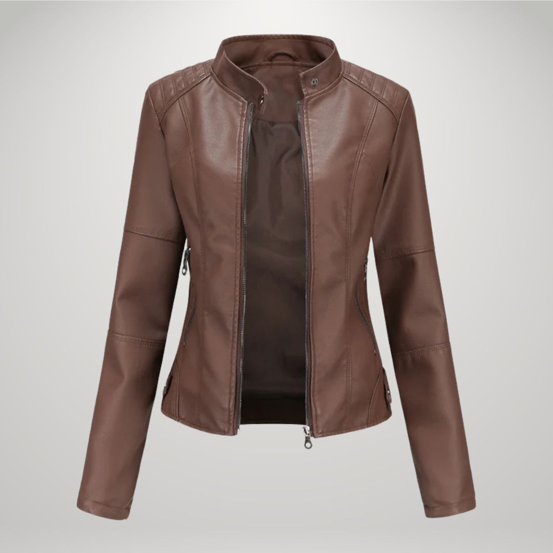 Natalia | Leather Jacket for Casual and Elegant Style