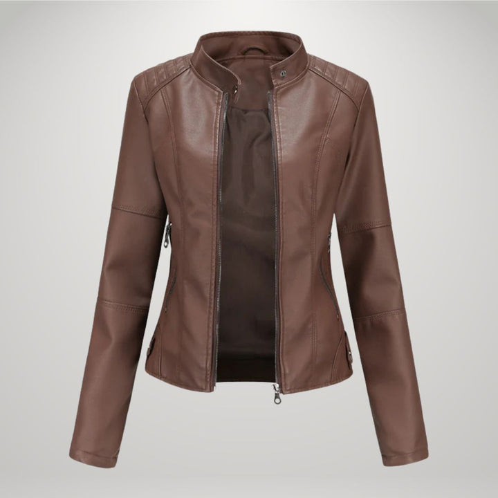 Natalia | Leather Jacket for Casual and Elegant Style