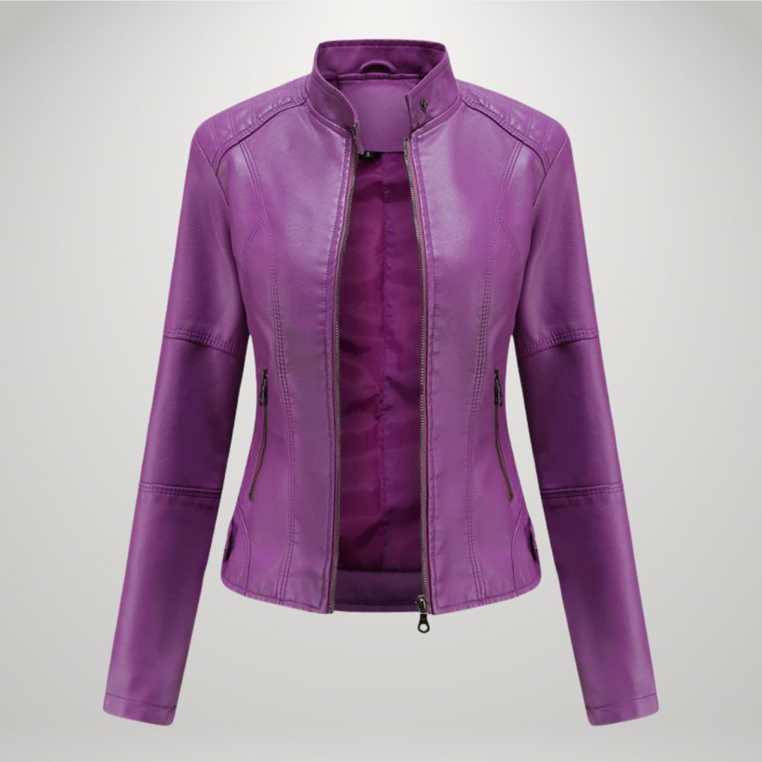 Natalia | Leather Jacket for Casual and Elegant Style
