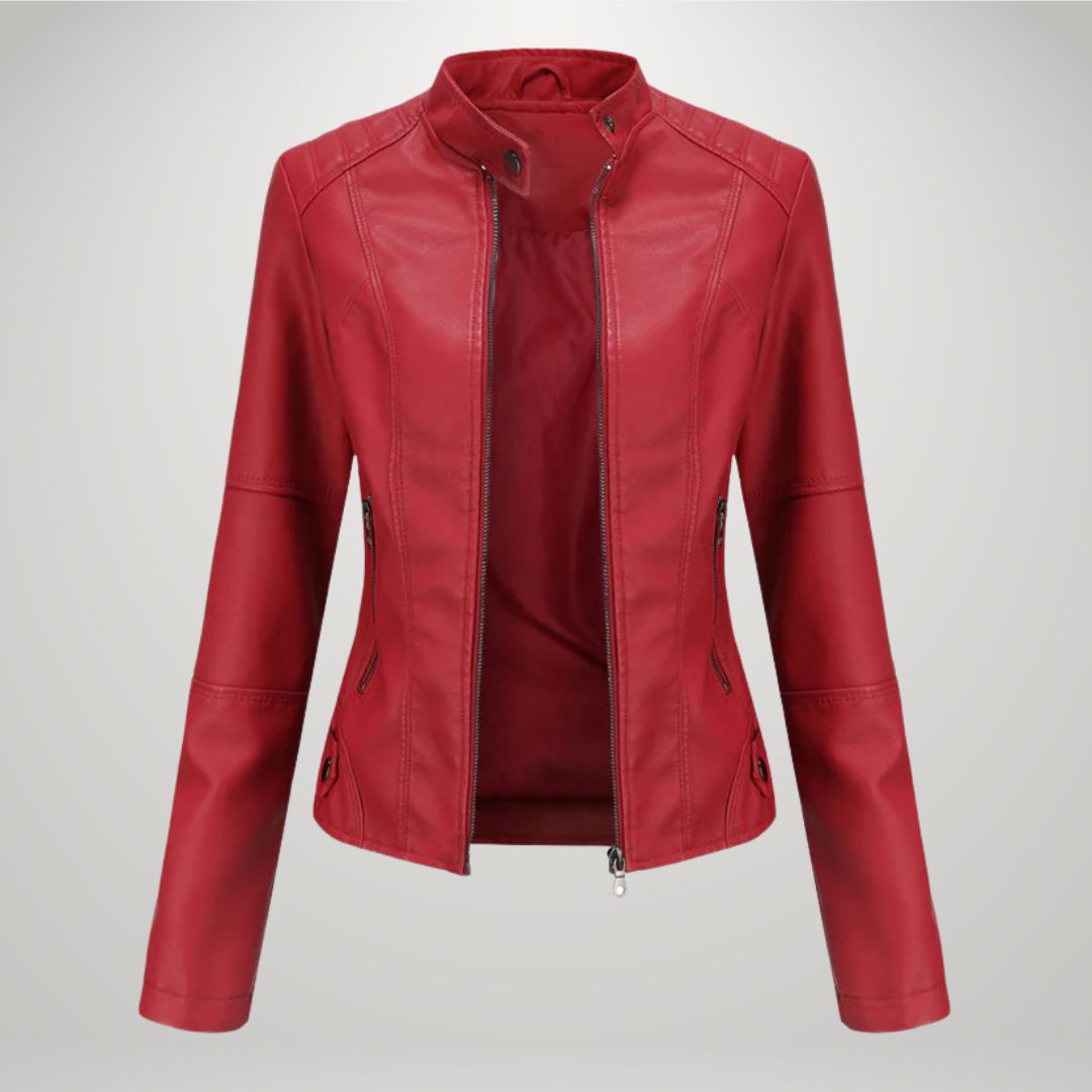 Natalia | Leather Jacket for Casual and Elegant Style