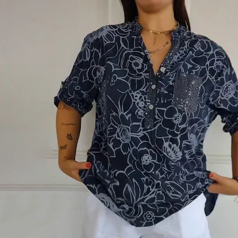 LuKa - Floral Print Blouse