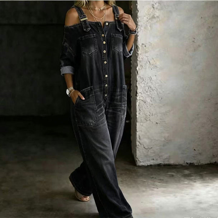 Émeline - Timeless Denim Overalls
