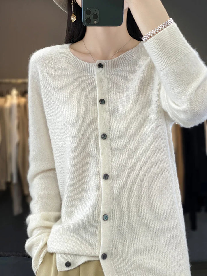 Temperance | Women's Long Sleeve Button Front Cardigan