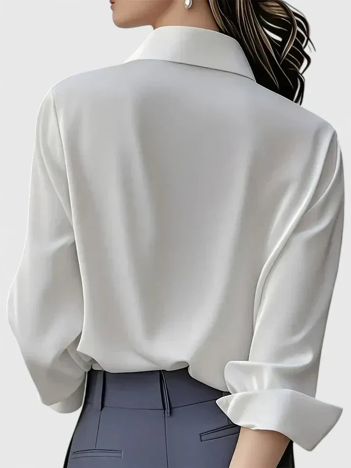 Winifred | Women's Collared Long Sleeve Shirt
