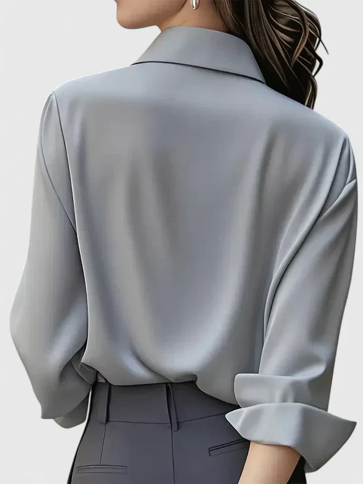Winifred | Women's Collared Long Sleeve Shirt