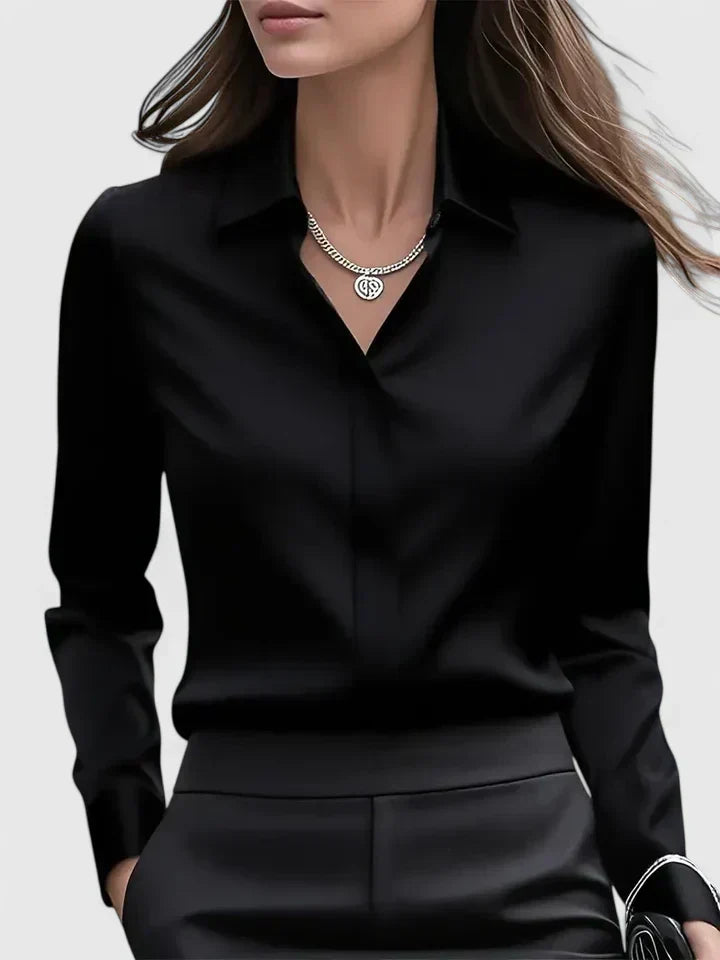 Winifred | Women's Collared Long Sleeve Shirt
