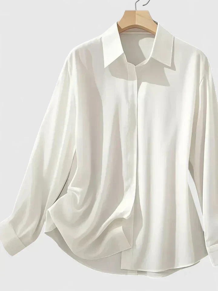 Winifred | Women's Collared Long Sleeve Shirt