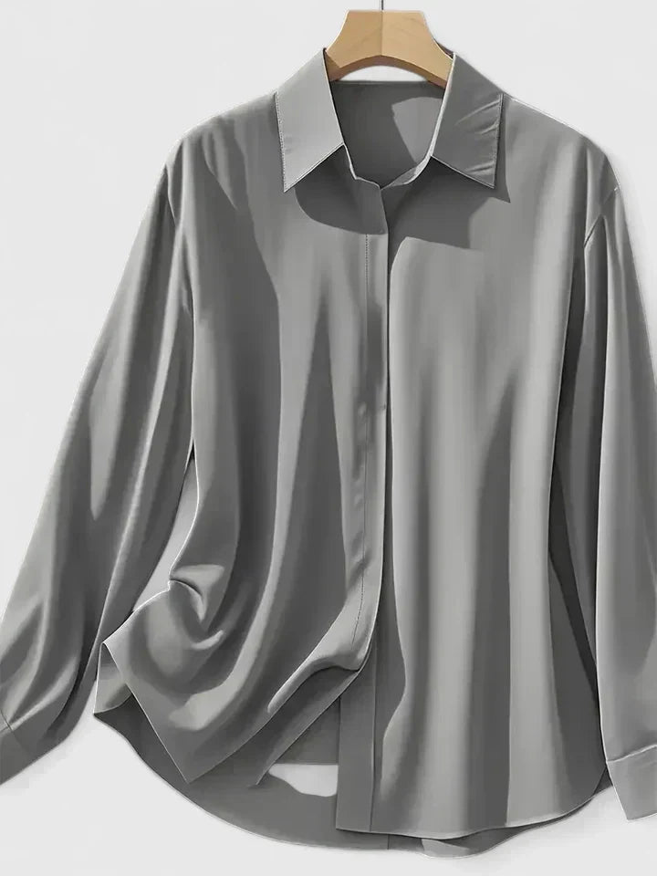 Winifred | Women's Collared Long Sleeve Shirt