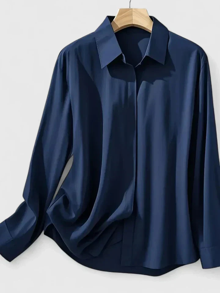 Winifred | Women's Collared Long Sleeve Shirt