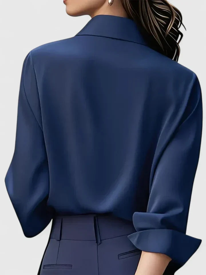 Winifred | Women's Collared Long Sleeve Shirt